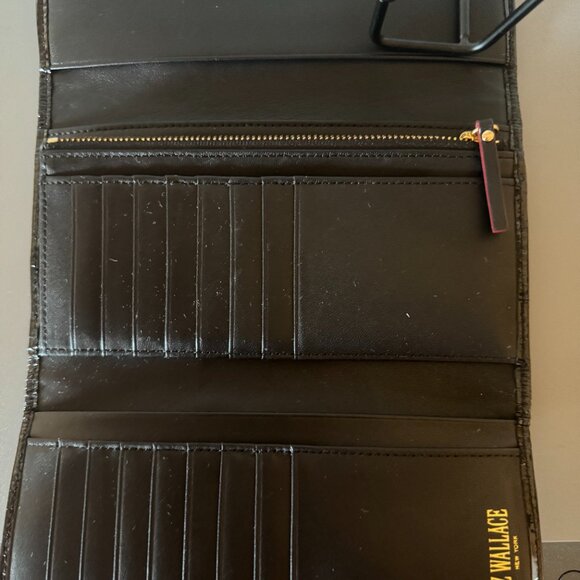 MZ Wallace Black Wallet with Leather Trim. EUC - Picture 6 of 6